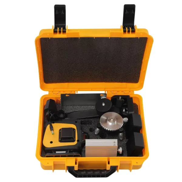 3D Tile Laser Level Cross Line Floor Wall Ceiling Alignment Tool Self-Leveling Green Light