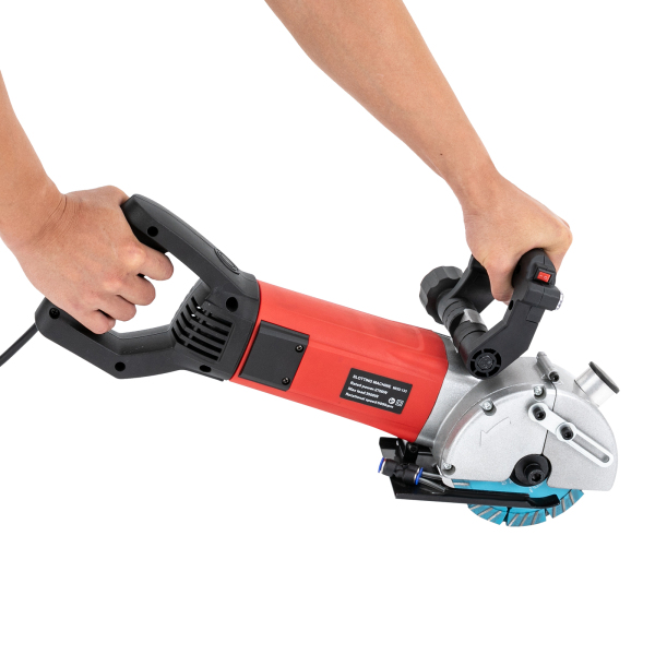 3500W Slotted Machine Cutting Machine with Comfortable Handle Concrete Slotting Machine for Construction Sites Decoration Companies 3500W Slotted Machine Cutting Machine with Comfortable Handle Concrete Slotting Machine for Construction Sites Decoration Companies