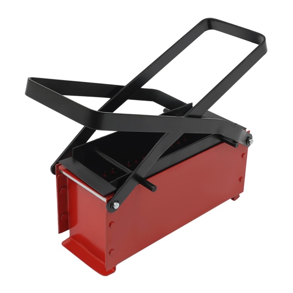 Red Newspaper Briquette Maker, Brick Maker, Waste Paper Brick Maker