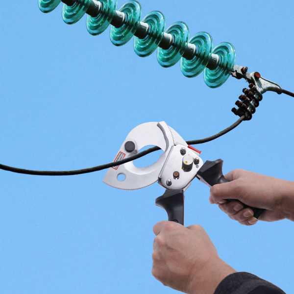 Ratchet Cable Cutter Heavy Duty Ratcheting Wire Cutting Tool Anti-slip Gears with Two Non-slip Long Handles and Solid Screws NEW Ratchet Cable Cutter Heavy Duty Ratcheting Wire Cutting Tool Anti-slip Gears with Two Non-slip Long Handles and Solid Screws NEW