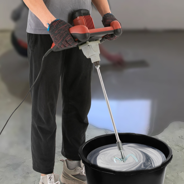 1600W Hand Mixer Electric Hand Mixer Concrete Mixer  M14 Thread Concrete Stirrer Stirrer for Mortar Speed Electric Hand Mixer