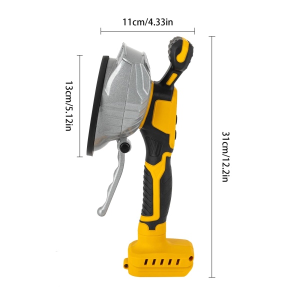 Yellow Tile Vibration Leveling Machine, Cordless Tile Vibration Leveling Machine, Tile Vibration Machine Tool 21V
