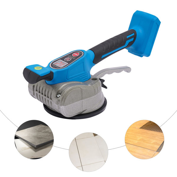 0-120CM Tile Tiling Machine Leveling Vibrator Suction Cup Battery 21V
