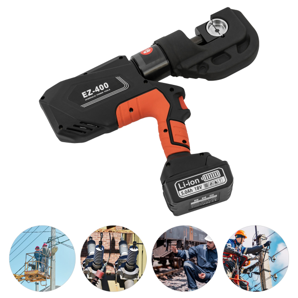 Rechargeable Hydraulic Crimping Pliers Battery Powered Electric Hydraulic Pliers Electric Hydraulic Wire Crimper With the Ergonomic Handle Rechargeable Hydraulic Crimping Pliers Battery Powered Electric Hydraulic Pliers Electric Hydraulic Wire Crimper With the Ergonomic Handle