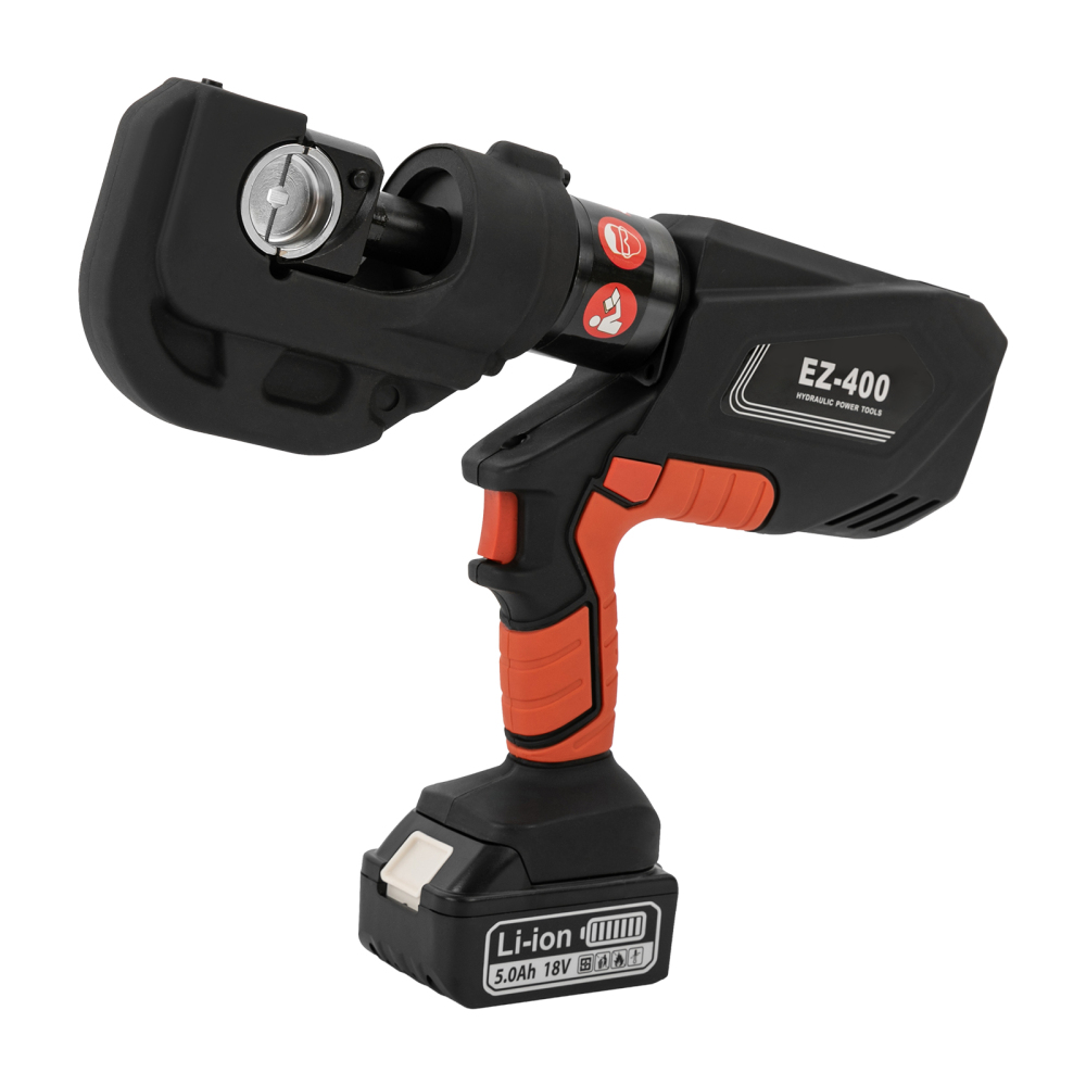 Rechargeable Hydraulic Crimping Pliers Battery Powered Electric Hydraulic Pliers Electric Hydraulic Wire Crimper With the Ergonomic Handle