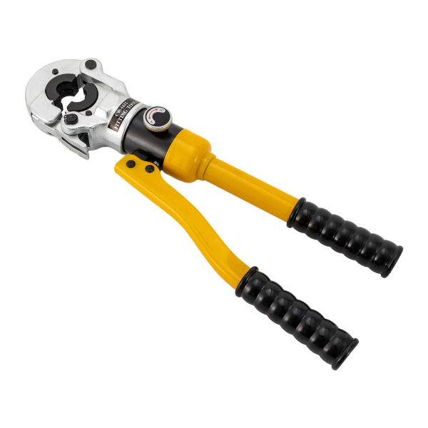 Hydraulic Crimping Pliers Manual Hydraulic Crimping Pliers Crimping Pliers Set 360° Rotatable Head With An Ergonomic Handle Yellow Color