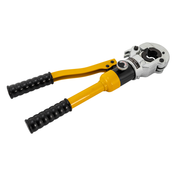 Hydraulic Crimping Pliers Manual Hydraulic Crimping Pliers Crimping Pliers Set 360° Rotatable Head With An Ergonomic Handle Yellow Color