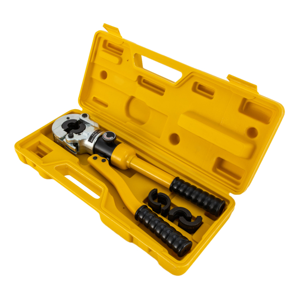 Hydraulic Crimping Pliers Manual Hydraulic Crimping Pliers Crimping Pliers Set 360° Rotatable Head With An Ergonomic Handle Yellow Color Hydraulic Crimping Pliers Manual Hydraulic Crimping Pliers Crimping Pliers Set 360° Rotatable Head With An Ergonomic Handle Yellow Color