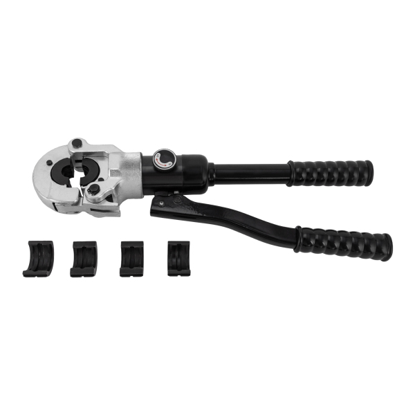 Hydraulic Crimping Pliers Manual Hydraulic Crimping Pliers Fast and Efficient Copper Pipe Crimping Pliers Set for Personal Workshops Black