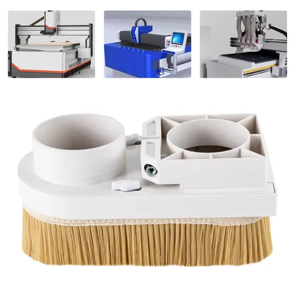 80mm Spindle Dust Shoe Boot Collector For CNC Router Engraving Milling Machine Strong and Durable CNC Dust Cover