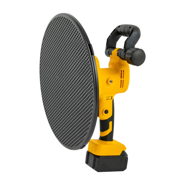 Smoothing Polishing Machine Concrete Polishing Machine 6 Variable Speed Polishing Machine With Low-Temperature Rise Low Noise (Yellow)