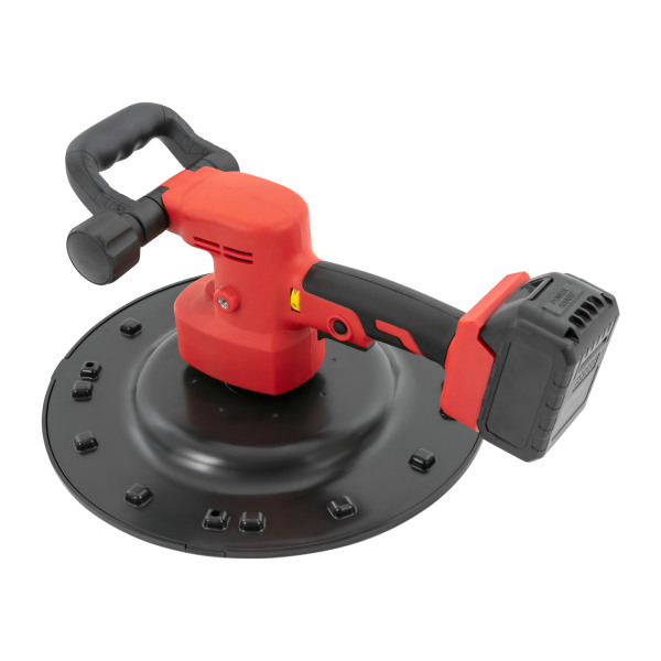 Smoothing Polishing Machine Concrete Polishing Machine 6 Variable Speed Polishing Machine With Low-Temperature Rise Low Noise (Red)
