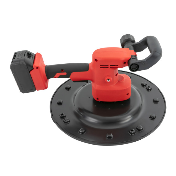 Smoothing Polishing Machine Concrete Polishing Machine 6 Variable Speed Polishing Machine With Low-Temperature Rise Low Noise (Red)
