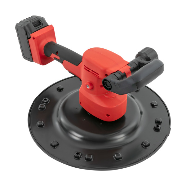 Smoothing Polishing Machine Concrete Polishing Machine 6 Variable Speed Polishing Machine With Low-Temperature Rise Low Noise (Red)
