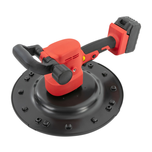 Smoothing Polishing Machine Concrete Polishing Machine 6 Variable Speed Polishing Machine With Low-Temperature Rise Low Noise (Red)
