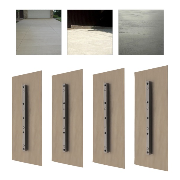 Gold 6"x14" Concrete Trowel, 4-piece Concrete Trowel, Gold Concrete Trowel Gold 6"x14" Concrete Trowel, 4-piece Concrete Trowel, Gold Concrete Trowel