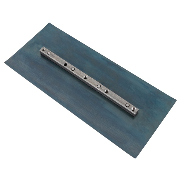 Blue 6"x14" Concrete Trowel, 4-piece Concrete Trowel, Blue Concrete Trowel