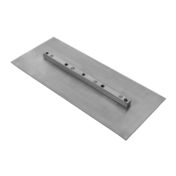 Silver 6"x14" Concrete Trowel, 4-piece Concrete Trowel, Silver Concrete Trowel