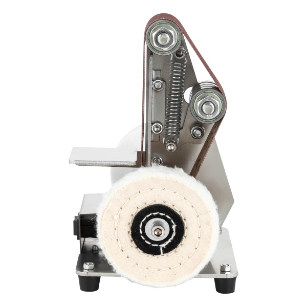 Mini Belt Sander, Electric Bench Grinder Sanding Machine, Table Top Grinder Polisher Mini Belt Sander, Electric Bench Grinder Sanding Machine, Table Top Grinder Polisher