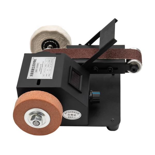 350W Electric Mini Belt Sander DIY Electric Belt Sander for Knife Making Upgrade Knife Sharpening Belt Sander with 10PCS Abrasive Belt 350W Electric Mini Belt Sander DIY Electric Belt Sander for Knife Making Upgrade Knife Sharpening Belt Sander with 10PCS Abrasive Belt