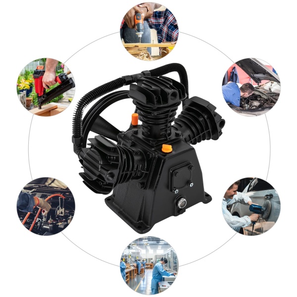 3 Cylinder Air Compressor Pump Head, Air Compressor Pump Head, Air Compressor Replacement Parts 3 Cylinder Air Compressor Pump Head, Air Compressor Pump Head, Air Compressor Replacement Parts