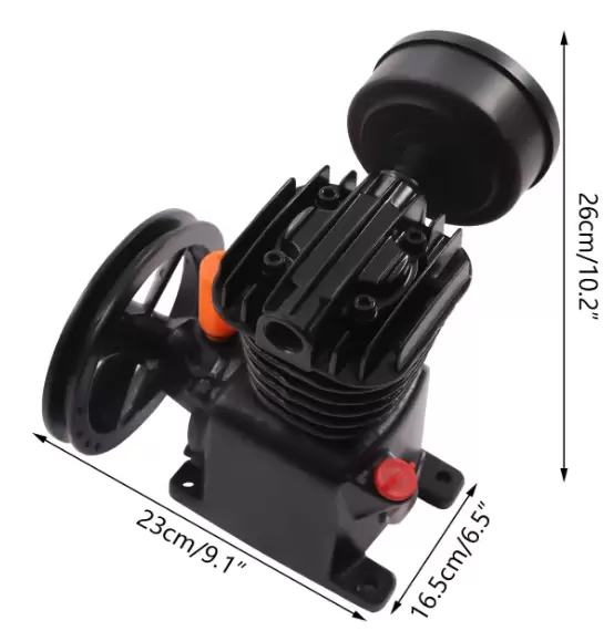 10 Air Compressor Pump 0.75kw Air Compressor Pump Head Cylinder Compressor Pump Head Industrial Cyllnder Air Compressor Pump Suitable