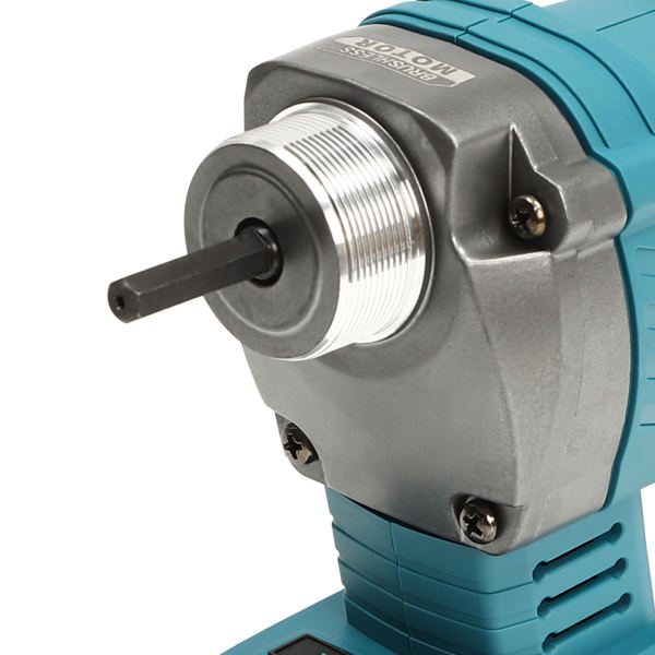 Cordless Concrete Vibrator Cement Shaker Portable Li-ion Battery with Anti-slip and Vibration-absorbing Ergonomic Handle for Restoration Concrete Columns