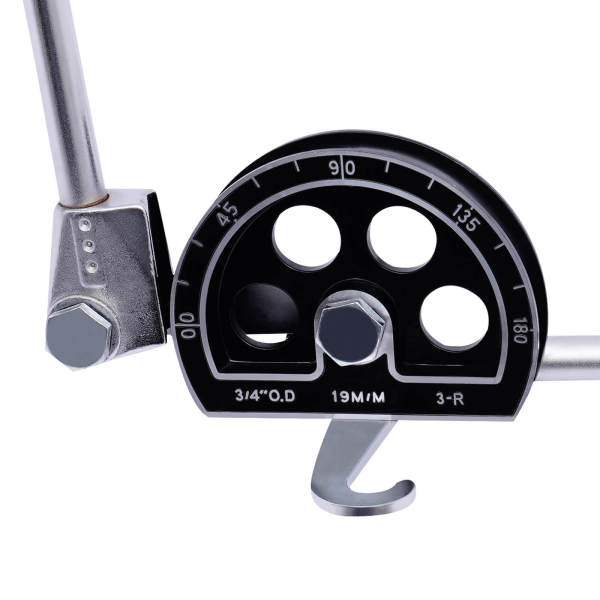 3/4" Tubing Bender Manual Pipe Tube Bender 180 Degree Bending Tool for Copper Aluminum Pipes Air Conditioner Refrigeration Repair 3/4" Tubing Bender Manual Pipe Tube Bender 180 Degree Bending Tool for Copper Aluminum Pipes Air Conditioner Refrigeration Repair