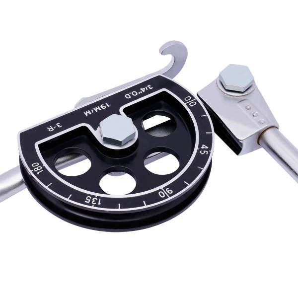 3/4" Tubing Bender Manual Pipe Tube Bender 180 Degree Bending Tool for Copper Aluminum Pipes Air Conditioner Refrigeration Repair 3/4" Tubing Bender Manual Pipe Tube Bender 180 Degree Bending Tool for Copper Aluminum Pipes Air Conditioner Refrigeration Repair