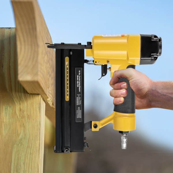 18GA Air Brad Nail Gun Stapler Finish Nailer Pneumatic Finishing Wood Framing