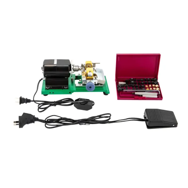 220V 280W Pearl Drilling Holing Machine Driller Punch Full Set Jewelry Tool Lapidary
