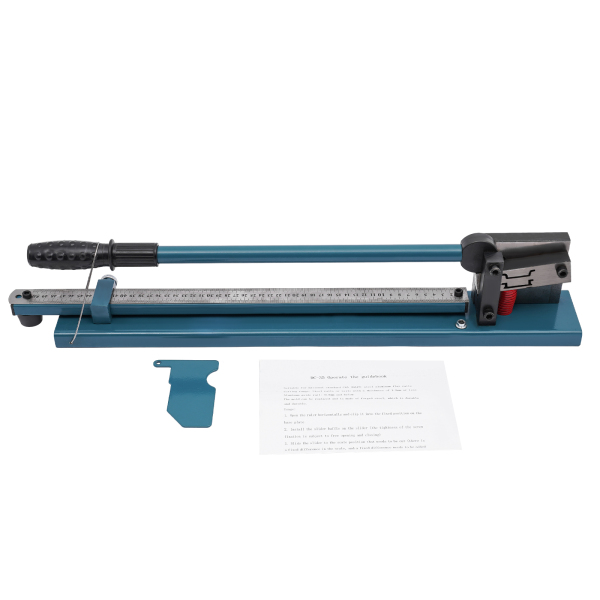 Rail Cutter Rail Cutting Machine Wide Cutting Range Guide Rail Cutter with Measuring Ruler for Power and Construction Industries