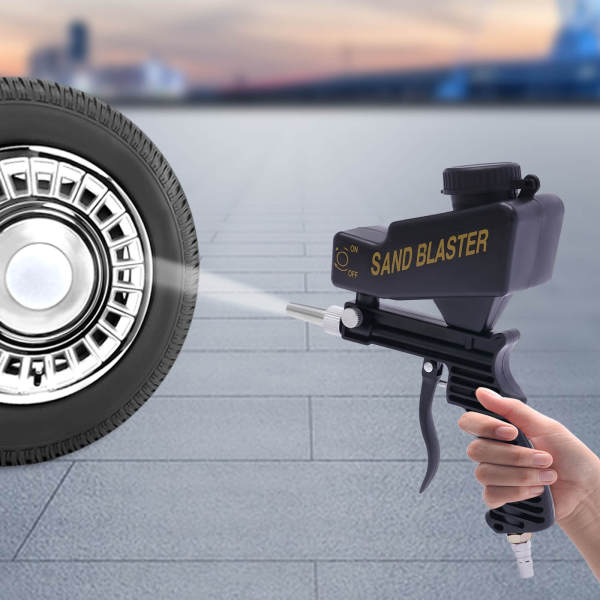 Sand Blaster Gun Portable Small Sandblasting Tool Handheld Spray Machine