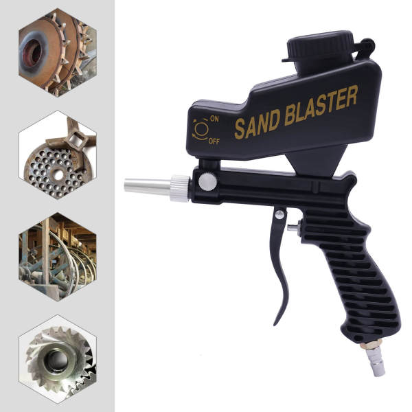 Sand Blaster Gun Portable Small Sandblasting Tool Handheld Spray Machine