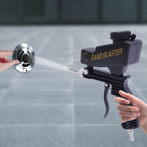 Sand Blaster Gun Portable Small Sandblasting Tool Handheld Spray Machine