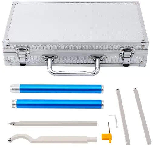 8 Pcs Wood Turning Tool Kit Carbide Tipped Lathe Finisher Tool Chisels Set