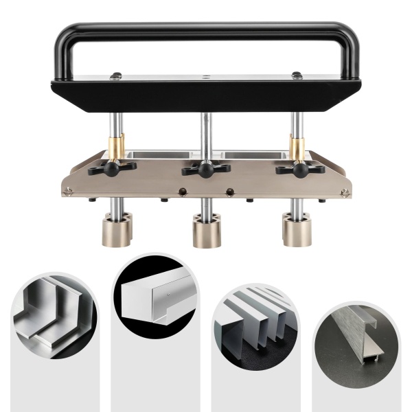 Bending Machine Compact and Portable Hydraulic Metal Bending Machine with Ergonomic Handle Edge Roller for Carbon Steel