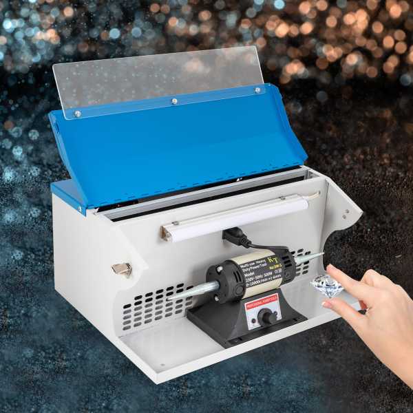 Dust Collector Bench Jewelry Polisher Polishing Buffing Machine