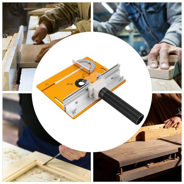 Aluminium Router Table Insert Plate Electric Wood Milling Flip Board Aluminium Router Table Insert Plate Electric Wood Milling Flip Board
