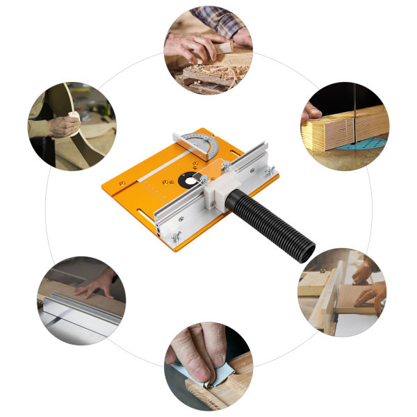 Aluminium Router Table Insert Plate Electric Wood Milling Flip Board