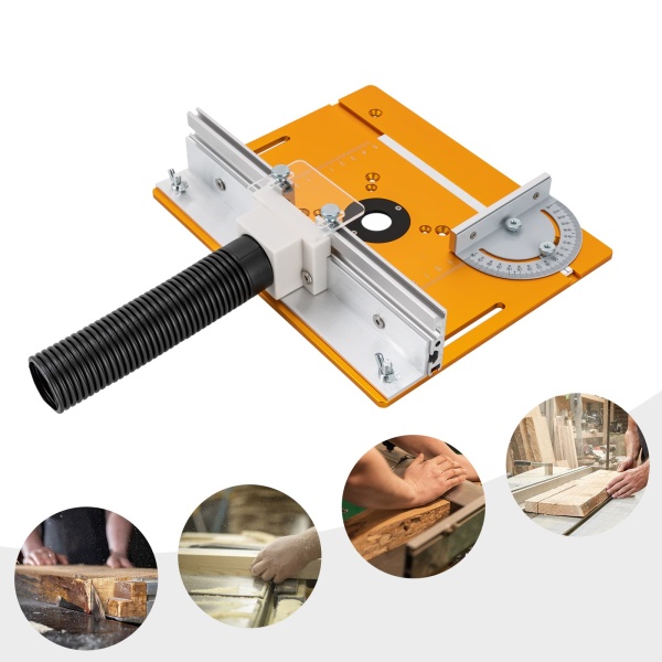 Aluminium Router Table Insert Plate Electric Wood Milling Flip Board Aluminium Router Table Insert Plate Electric Wood Milling Flip Board