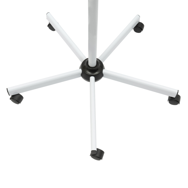 5X LED Magnifying Lamp, Bright Daylight Magnifying Glass with Light and Stand, Adjustable Swivel Arm Magnifier lamp-White