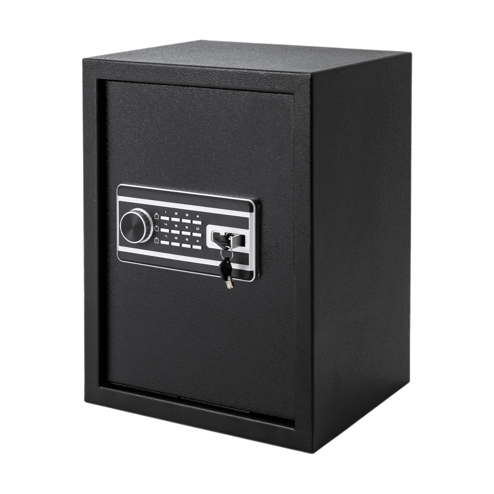 Digital Safe Box 2.2C / 62L Steel Home Office Cash Lock Deposit Password
