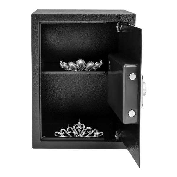 Digital Safe Box 2.2C / 62L Steel Home Office Cash Lock Deposit Password