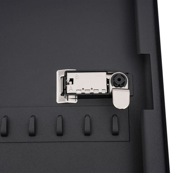 Black 36-Key Storage Cabinet, Combination Safe, Iron Safe Box - Wall-Mounted, 1.18 - 2.36 Inch Key Capacity
