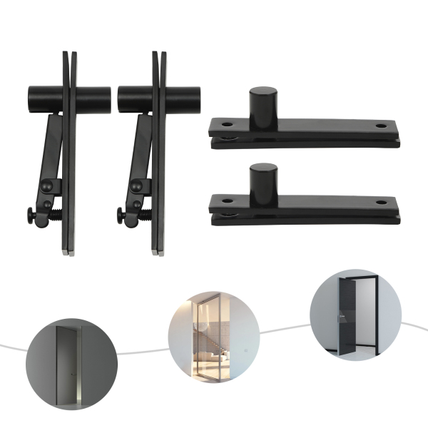 Pivot Hinge Heavy Duty, Hidden Door Hinges Secret Door Hinges, Invisidoor Hinge Kit