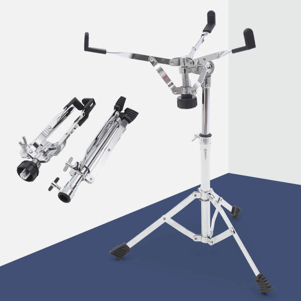 Tripod Snare Stand, Adjustable Height Tripod Snare Drum Stand, Drum Stand For 12-14 Inch Snare Drums Tripod Snare Stand, Adjustable Height Tripod Snare Drum Stand, Drum Stand For 12-14 Inch Snare Drums