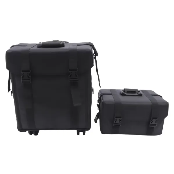 Professional Embroidery Toolbox Portable Beauty Case Adjustable Shoulder Strap