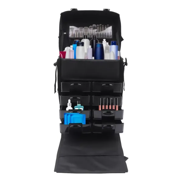 Professional Embroidery Toolbox Portable Beauty Case Adjustable Shoulder Strap