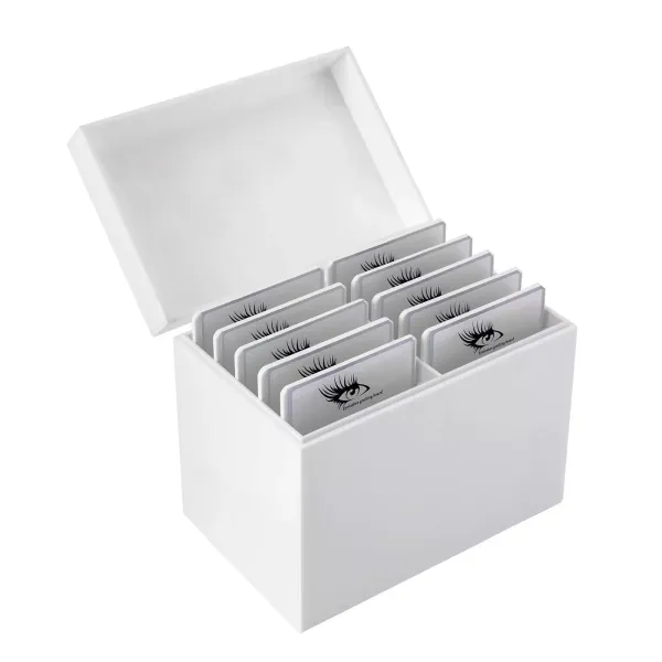 Eyelash Display Storage Container False Eyelash Storage Case Organizer Protect Case 10 Layers Storage Box for Salons Homes Eyelash Display Storage Container False Eyelash Storage Case Organizer Protect Case 10 Layers Storage Box for Salons Homes